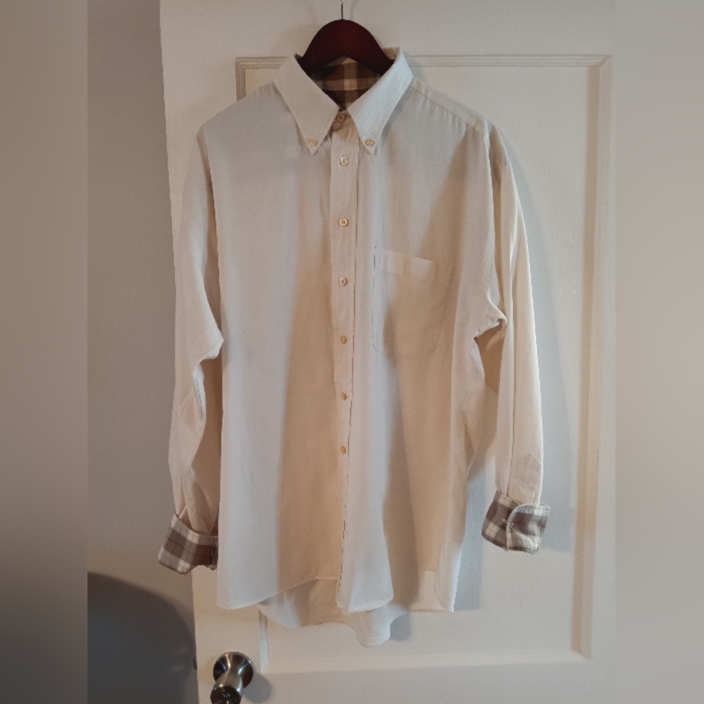 BURBERRY BUTTON DOWN, SIZE XL